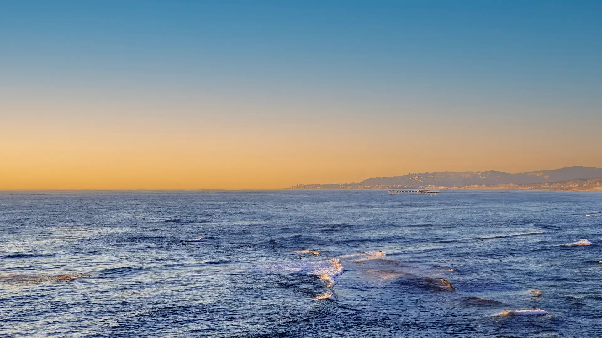 A refreshing coastal view through clean windows